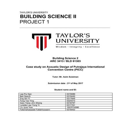 PICC acoustic system