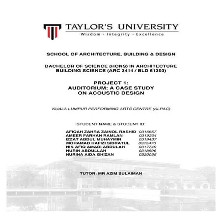 Bscience project 1 (report)