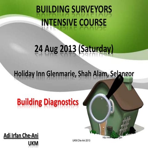 BS course bldg diagnostic