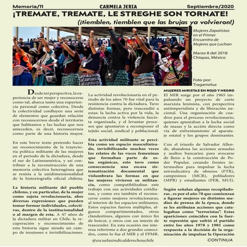 Edición N°7 Boletín Sindical "Carmela Jeria" - Parte 3