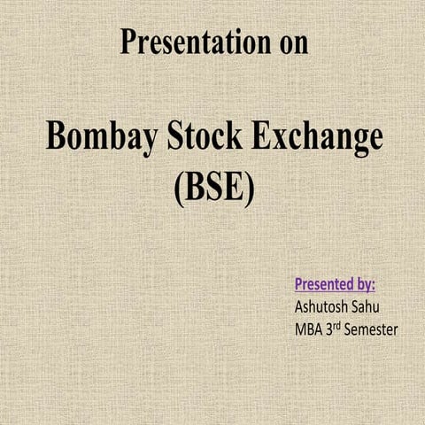 Bombay Stock Exchange