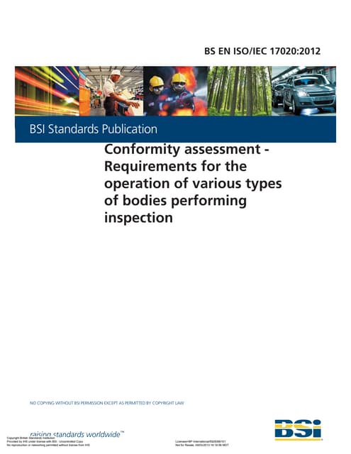 BS EN ISO-IEC - BS EN ISO-IEC-17020-2012-Conformity Assessment