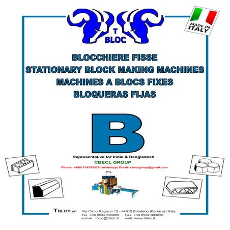 C110 concrete block making machine price list. | PDF
