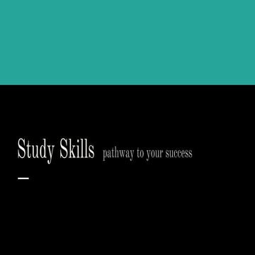 Study skills v2