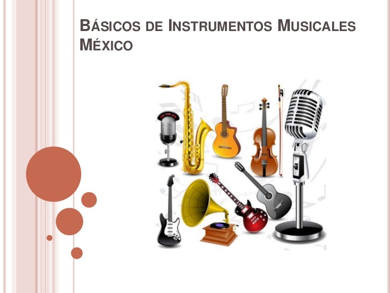 Básicos de instrumentos musicales méxico