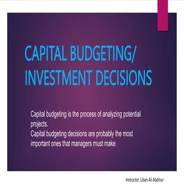 Bsics of Capital Budgeting.pptx