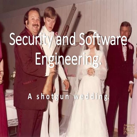Security and Software Engineering BSides St. John's 2017