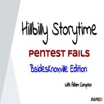 Bsides Knoxville - PentestFails