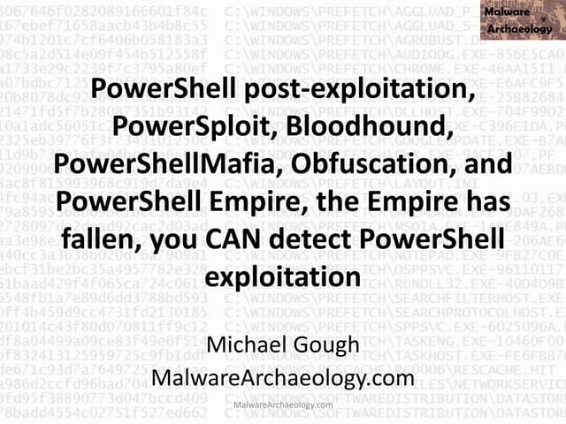 BSidesOK_You_CAN_detect_PowerShell_attacks_v1.1
