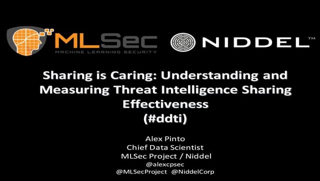 Sharing is Caring: Understanding and Measuring Threat Intelligence Sharing Ef...