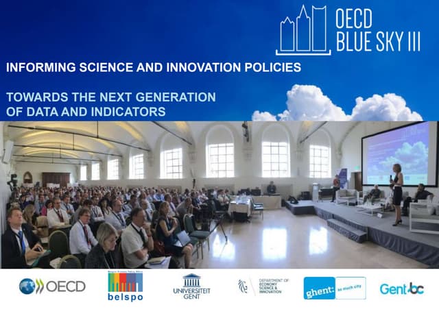 OECD Blue Sky 3 Summary Presentation