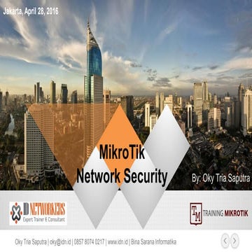 BSI Mikrotik Security Presentation PdfCo