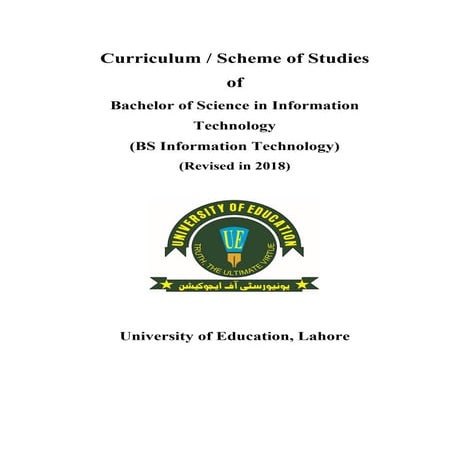 Bs information technology