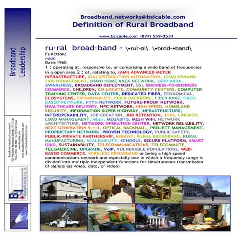 BSI Rural Broadband Definition 