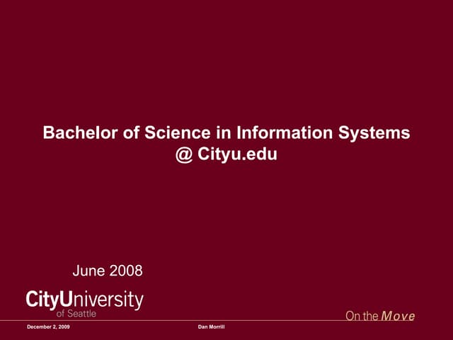 BSIS Overview