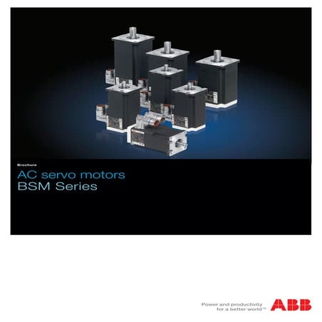 Серводвигатели серии BSM Baldor