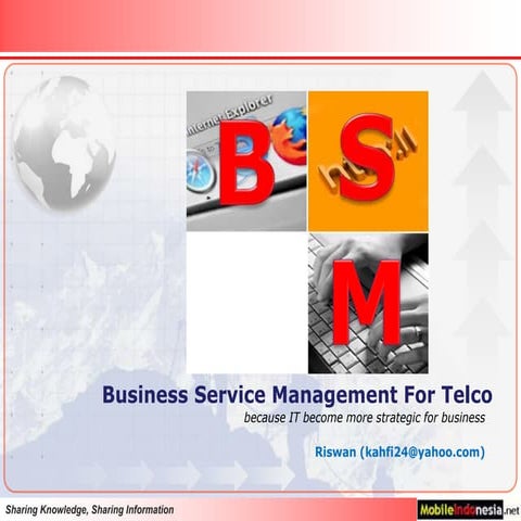 Business Service Management (BSM) For Telco,