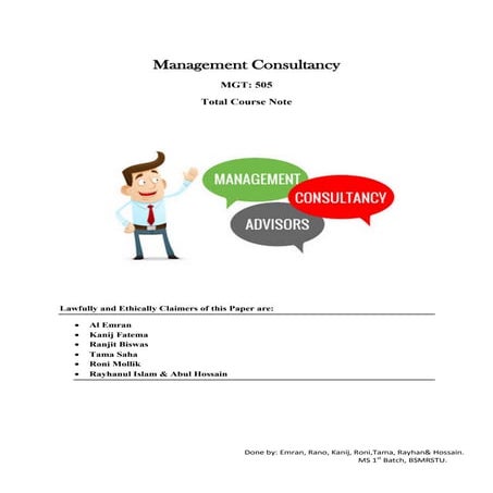 Bsmrstu mgt11-ranjit-consultancy final