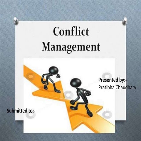 Conflict Management