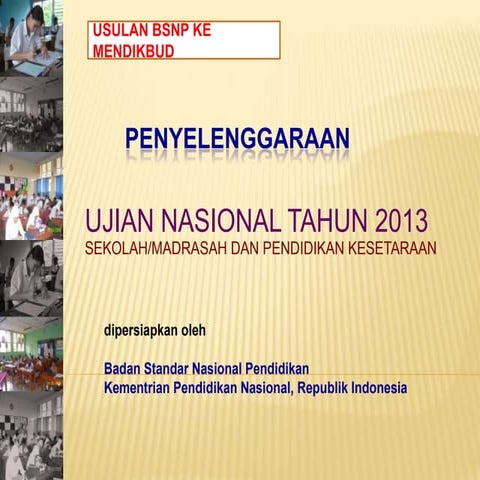 Bsnp sosialisasi un 2013