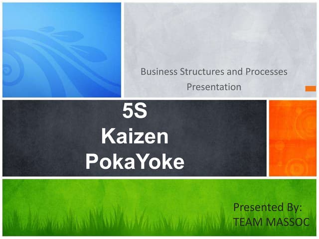 5S Implementation Presentation | PPTX