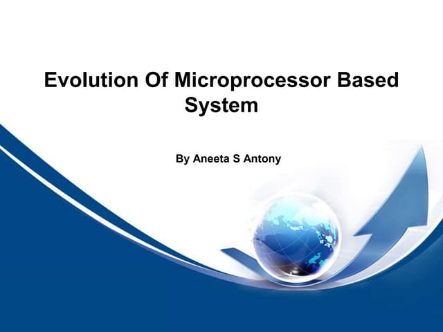 Evolution of INTEL Microprocessor | PDF