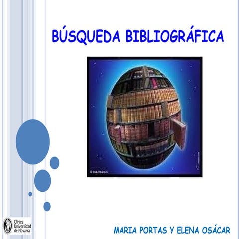 Búsqueda bibliográfica