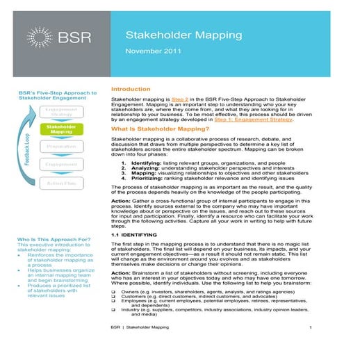 Bsr stakeholder engagement_stakeholder_mapping.final