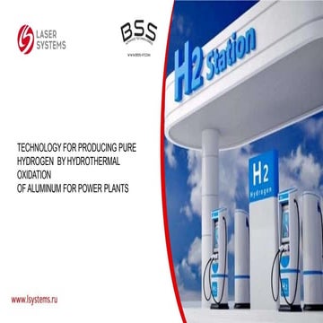 BSS-LS Technology for producing pure hydrogen by hydrothermal oxidation.pptx