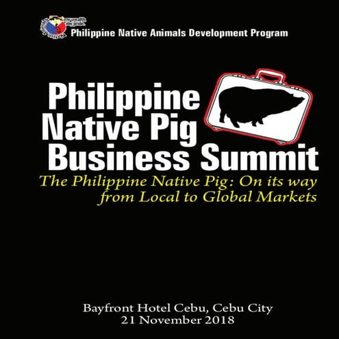 Philippine Native Pig Business Summit
