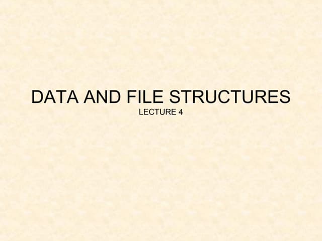 BINARY SEARCH TREE