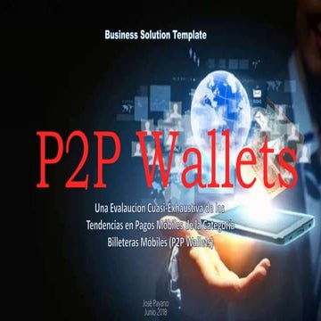 P2P WALLETs - A FRAGMENTED ECOSYSTEM