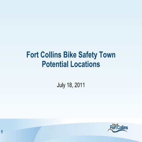 Bike Safety Town Potential Locations