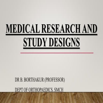 Medical research