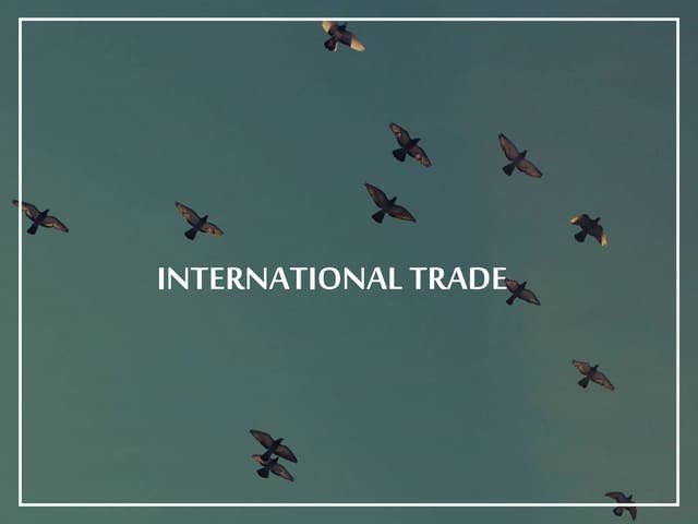 International trade ppt[1]