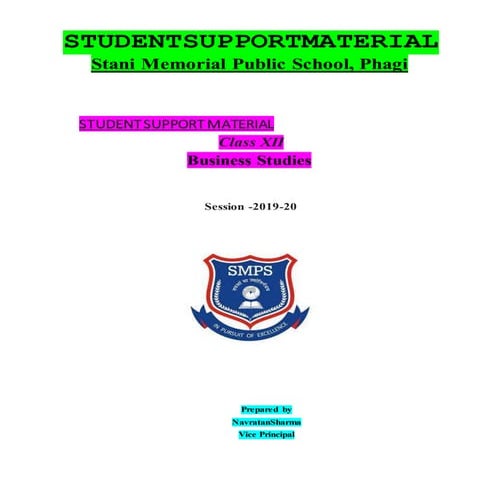 B st principles of mgmt