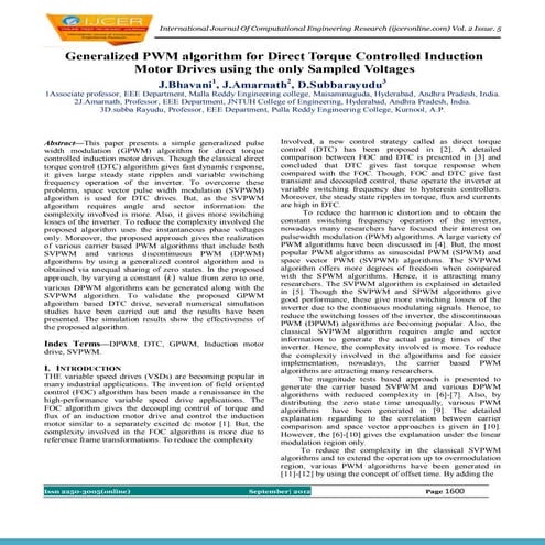 IJCER (www.ijceronline.com) International Journal of computational Engineerin...