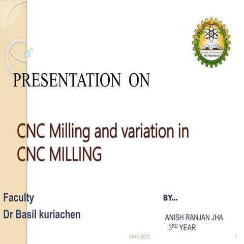 introduction to CNC machine.
