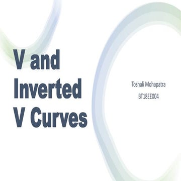 V Curve and Inverted V Curves