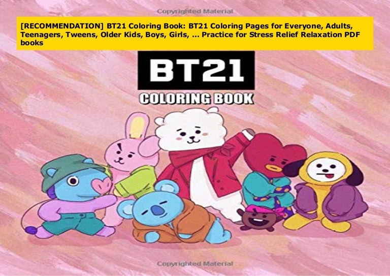 Download Recommendation Bt21 Coloring Book Bt21 Coloring Pages For Everyone