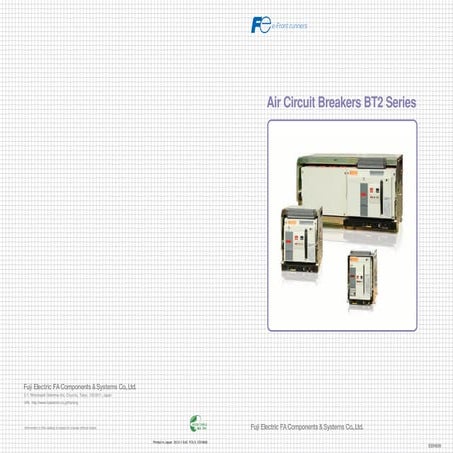 Air Circuit Breakers BT2 Series