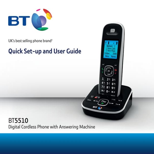 BT 5510 Digital Cordless Phone