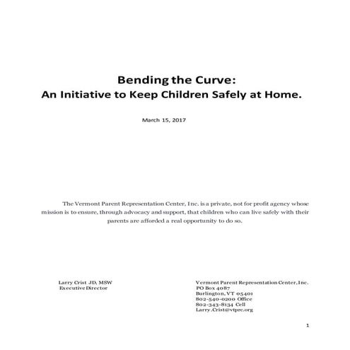 A Way VT Can Save $26M for DCF by CEO Larry Crist