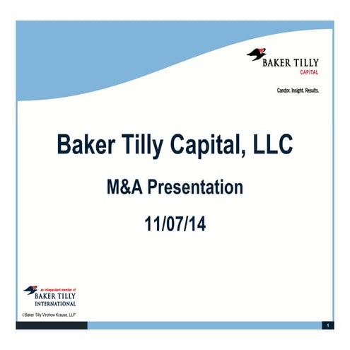 ASA Wisconsin Chapter November Meeting Presentation- (11-07-14)