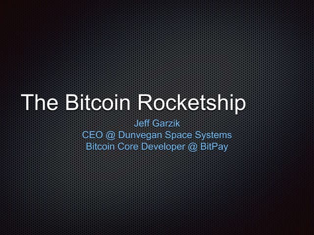 The Bitcoin Rocketship @ BTC Miami 2015