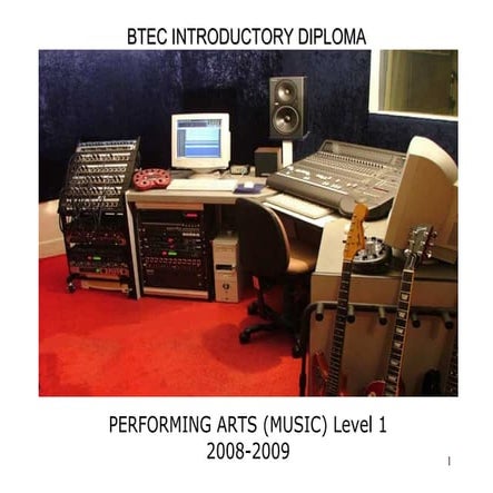 BTEC Intro Diploma Level1 Course Handbook 2008/9