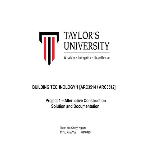 Building Technology report