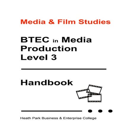 Btec Media Handbook