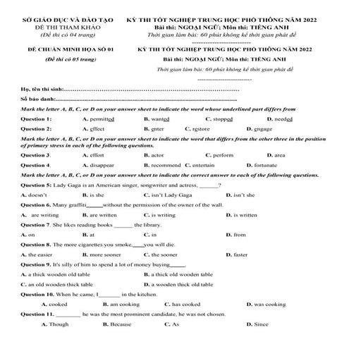 Bộ đề thi thử tiếng anh 2022.pdf
