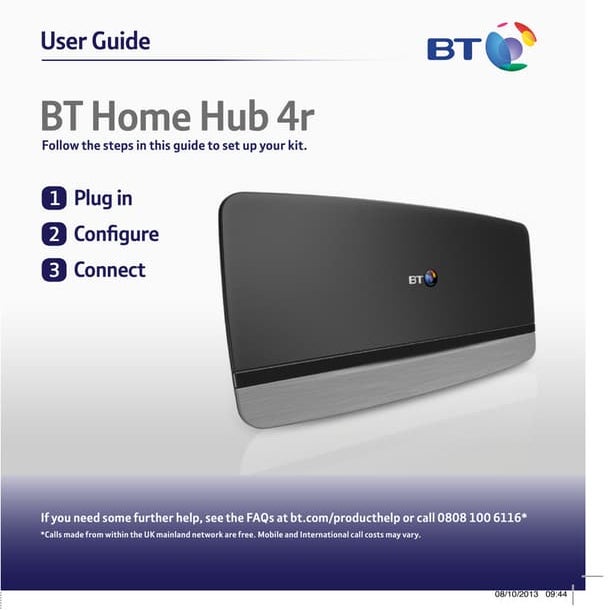 BT Home Hub 4r User Guide